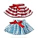 Bundle of 3 Elf on the Shelf Girl Outfits - Exclusive 2017 Snowflake Skirt, Twirling in the snow skirts and Claus Couture Sweet Shop Set Novelty, Green/Red