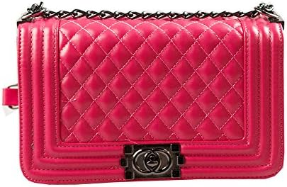 Purse Hoperay Women Fashion Bags Shoulder Bags for Women Rose Red