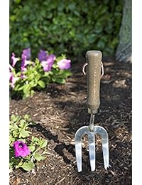 Joseph Bentley   Rastrillo de mano tradicional Herramientas de jardín, acero inoxidable