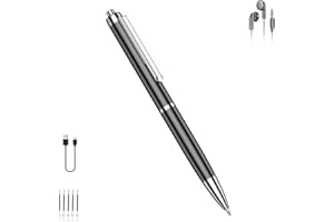 Digiatl Voice Recorder with One-Touch Recording, Recording Device Built-in USB-C Port