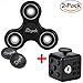 Fidget Spinner, Outgeek Fidget Cube Fidget Toys Tri Fidget Hand Spinner Fidget Dice Stress Reducer Perfect For ADD, ADHD, Anxiety, and Autism 2 Pack