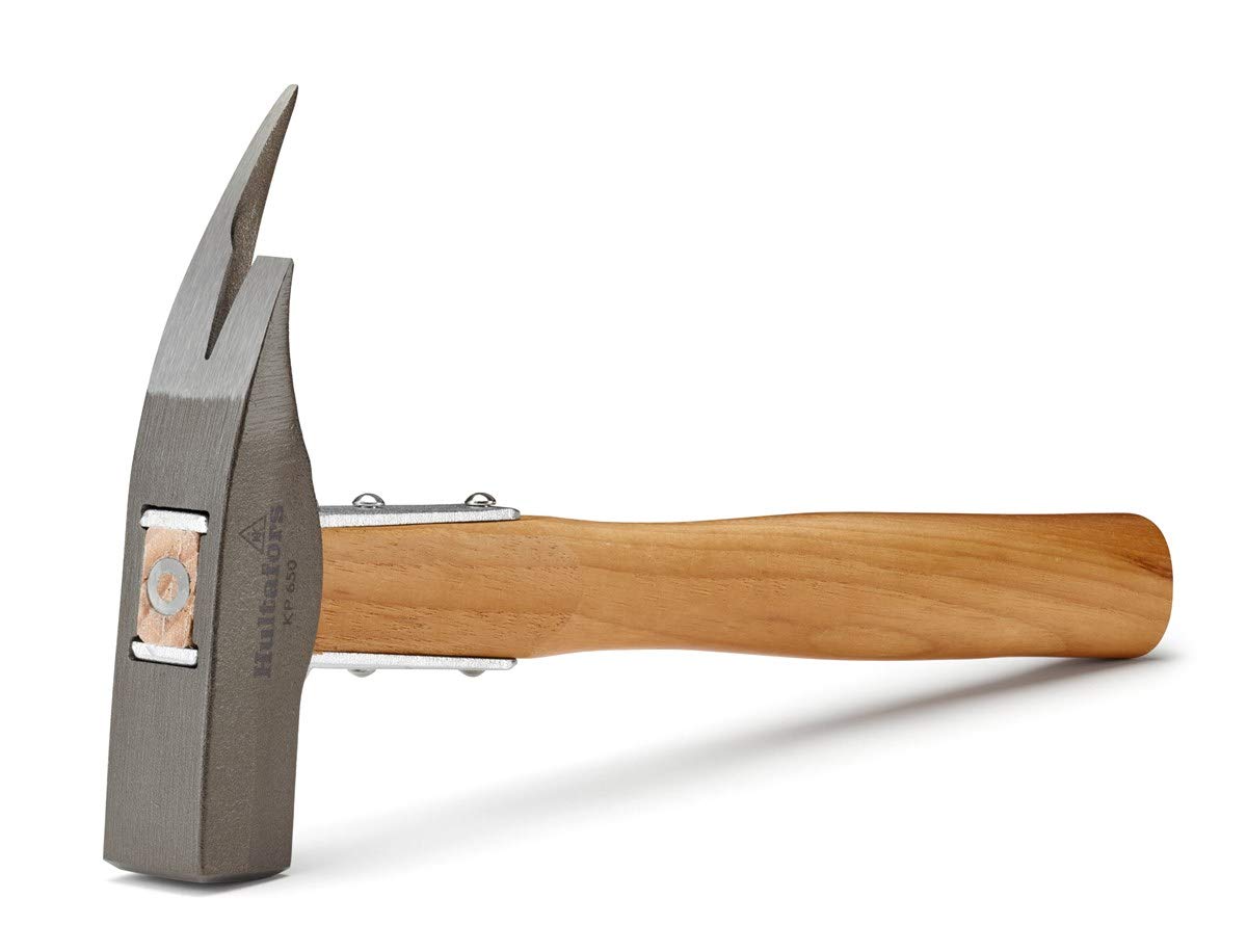 Claw Hammer 650g by Hultafors I Hand-Forged Claw Hammer with Hickory Handle I 820066