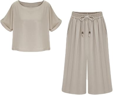 ensemble pantalon ample