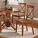 Cottage Oak Pair of Dining Chairs by Home Styles