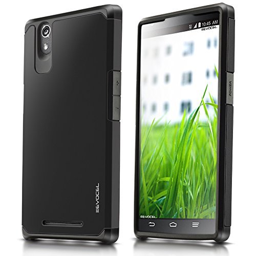 ZTE ZMAX Case, Evocel Dual Layer Armor Protector Case Case For ZTE ZMAX Z970 (T-Mobile / MetroPCS) - Retail Packaging, Slate ZTE ZMAX Case, Evocel Dual Layer Armor Protector Case Case For ZTE ZMAX Z970 (T-Mobile / MetroPCS) - Retail Packaging, Slate