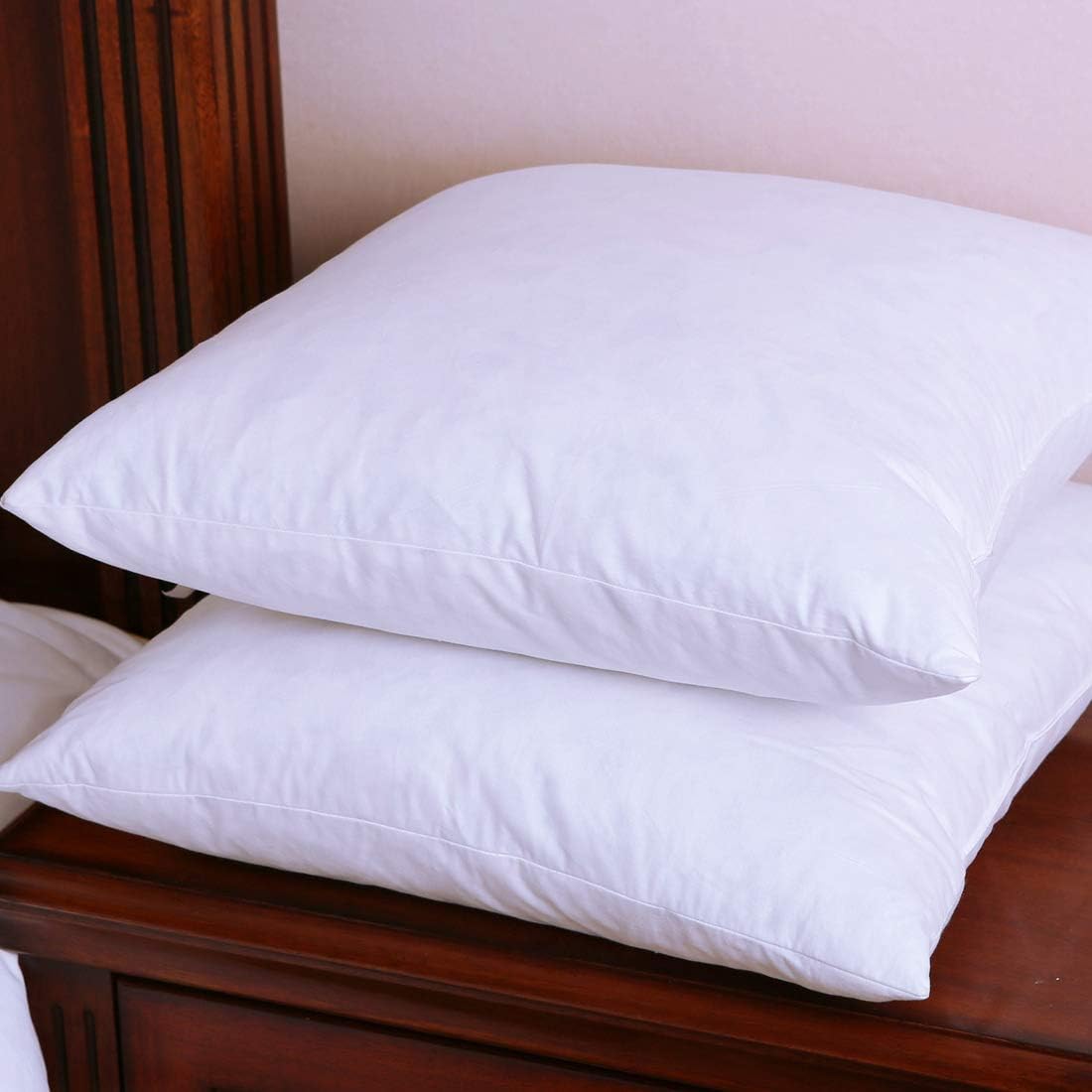 Set of 2, Cotton Fabric Two Pillow Inserts, Down and Feather Throw Pillow Insert, Decorative Pillows Inserts, Have Many Different Sizes, Please Choose the Suitable Size Pillow Inserts, 18X18 Inches: Home & Kitchen
