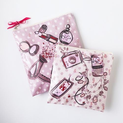 Lauren Conrad 2-pc. Polka-dot Accessory Bag Set