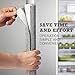 Sheskind Refrigerator Door Handle Covers Keep Fridge Clean and Beautiful, Pack of 2 (16
