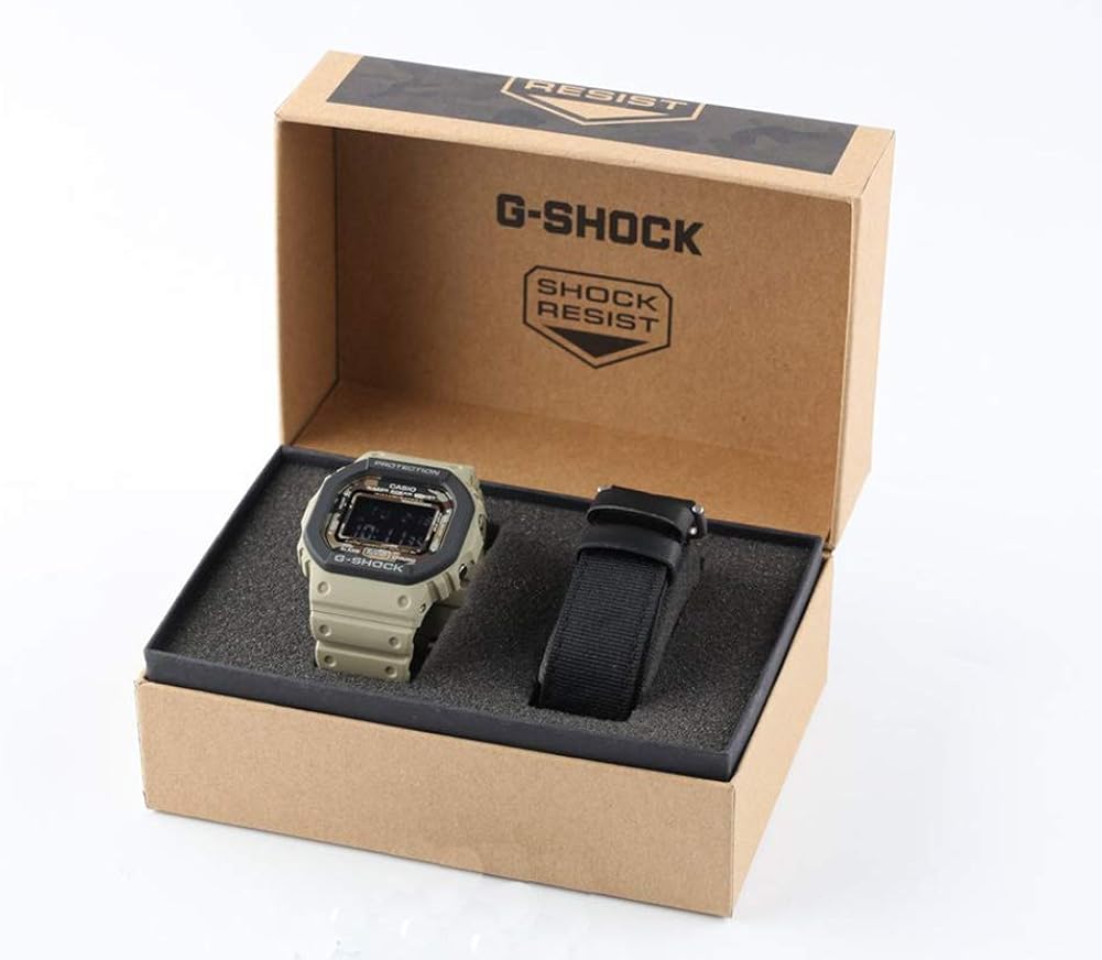 G-Shock Reloj Digital para de los Hombres de Cuarzo con Correa en Nailon DW-5610SUS-5ER