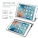 ProCase Smart Case for iPad 9.7 Inch iPad 6th/5th Generation 2018 2017(Model: A1893 A1954 A1822 A1823), Ultra Slim Lightweight Stand Cover with Translucent Frosted Back-Whitemarble