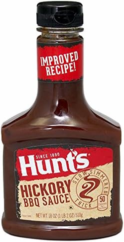 Hunt's Hickory & Brown Sugar Barbecue Sauce, 21.6 Ounce