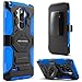 Evocel New Generation Series Phone Case Compatible with LG G Stylo with Belt Clip Holster and Kickstand, Blue