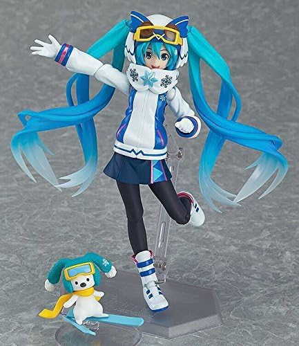Anime Hatsune Miku Figma EX-030 Snow miku Movable Figure Xmas Gift New No Box