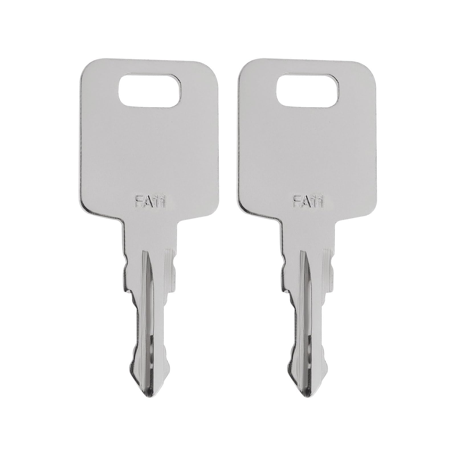 Create idea 2Pcs Replacement Key for Adblue DEF Caps with FA11 Marking Replacement Part 334/D7450 Compatible with JCB Adblue DEF Cap