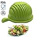 Salad Cutter Bowl,Original Magic Salad Maker -Chop Fresh Vegetables and Fruits in Seconds (Tender green)