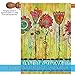 Toland Home Garden 109791 Welcome Blooms Welcome Flag 28x40 Inch Double Sided Welcome Garden Flag for Outdoor House Flower Flag Yard Decoration