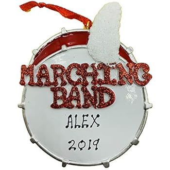 Personalized Marching Band Christmas Ornament 2019
