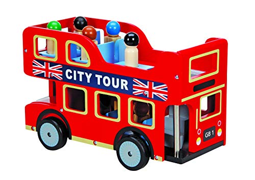 elc london bus wooden