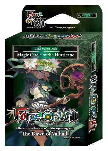 Force of Will FOW S1 Starter Deck - GREEN - Magic Circle of the Hurricane - 50 cards