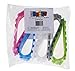 Strictly Briks Silicone 6 Flexible Connector Straps by Compatible with all Major Brands | Large Pegs for Toddlers | Ages 3+ | Soft Building Bricks for Swings, Slides, Bracelets| Patent Pending
