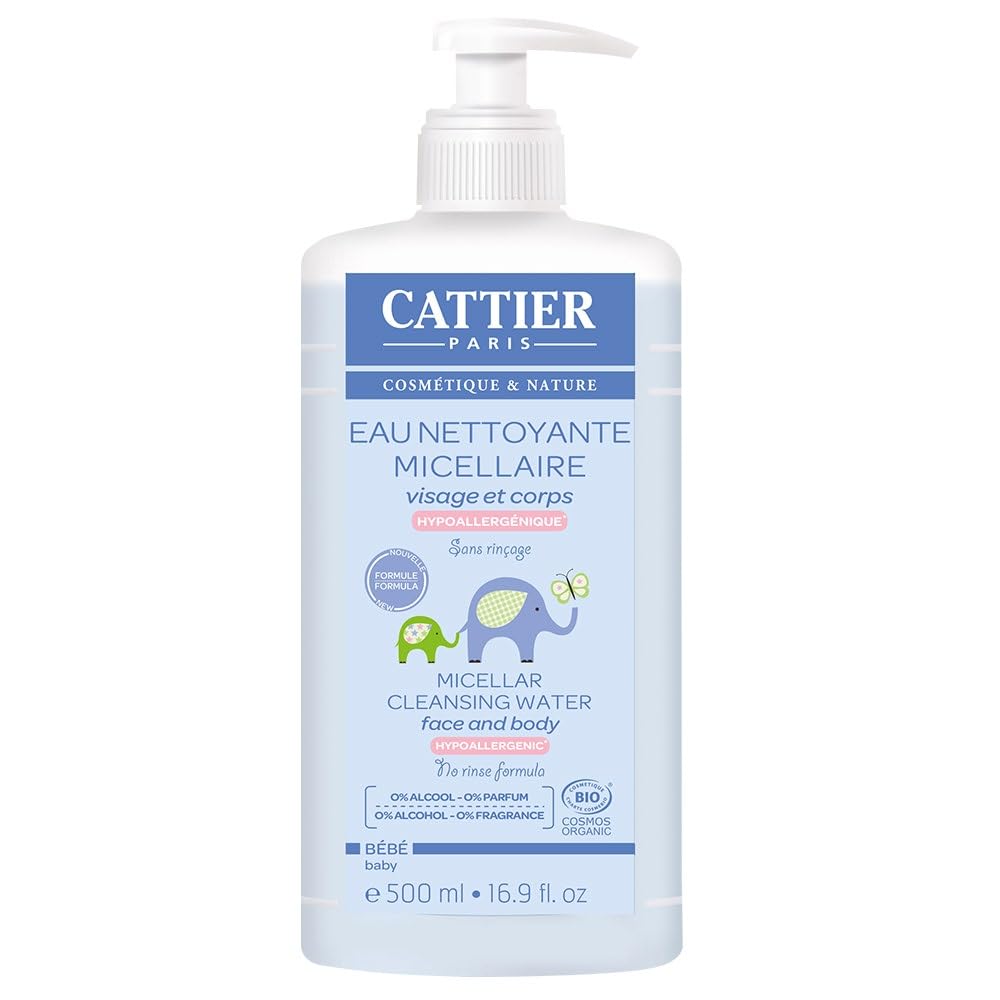 Cattier Baby Hypoallergenic Micellar Cleansing Water 500ml