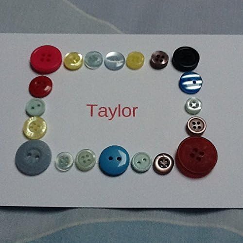 Personalised Custom Made Name Card, Birthday Name Card