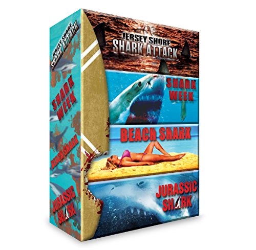 Requins : Jersey Shore Shark Attack + Shark Week + Beach Shark + Jurassic Shark - Pack