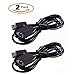Pernos 2Pcs 6FT/1.8M Extension Cable for Nintendo NES Classic/Mini Edition Controller and Wii Nunchuck and Wii Classic Controller Extension Cords Extender (NES Classic Mini Extend Cable)