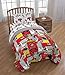 Disney/Pixar Incredibles Super Family 4 Piece Twin Bed Set - Includes Comforter & Sheet Set - Super Soft Fade Resistant Polyester - (Official Disney/Pixar Product)