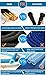 50 Ft Strongest Expandable Garden Hose,Extra Strength Fabric,Double Latex Core,3/4 Snake Magic Pocket Water Hoses Black Come With a Gift 8 Pattern Spray Nozzle