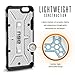 UAG iPhone 6 Plus/iPhone 6S Plus Feather-Light Composite [ASH] Military Drop Tested iPhone Case