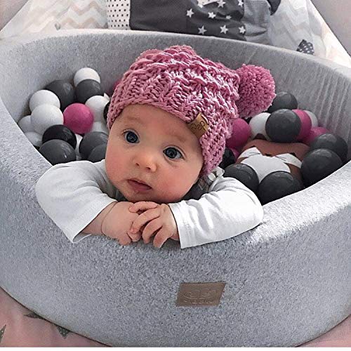 image for MEOWBABY 35 x 11.5 in /200 Balls Included ∅ 2.75in Foam Ball Pit for