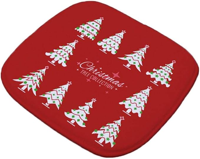 iTemer. 1 Piece Christmas decoration cushion Flannel Soft Chair Pads