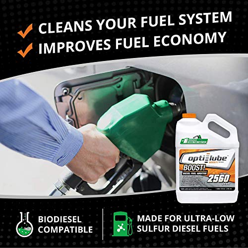 OptiLube Boost! Maximum Cetane Formula Diesel Fuel Additive 1 Gallon
