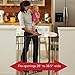Toddleroo by North States 38.5” Wide Extra Tall Easy Close Baby Gate: Sturdy Safety gate with one Hand Operation. Pressure Mount. Fits 28-38.5” Wide. (36