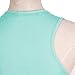 Urban CoCo Women's Basic Stretch Tank Tops (XL, Light Blue)