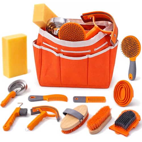 GuZhiYue 12-Piece Horse Grooming Kit