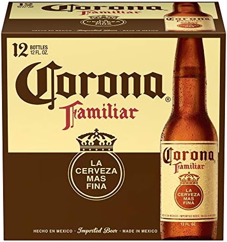 Corona Familiar, 12 pk, 12 oz bottles, 4.8% ABV