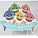 Shark Birthday Cake Topper
