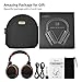 COWIN E8 [Upgraded] Active Noise Cancelling Headphone Bluetooth Headphones with Microphone Hi-Fi Deep Bass Wireless Headphones Over Ear 20 Hour Playtime for Travel/Work/TV/Computer/Phone - Orange