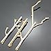 RechicGu Gold Plated Chic 3Pcs Christmas Tree Branch Hair Pin Headband Dress Snap Barrette Clip Fasci
