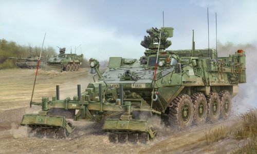 Trumpeter 1/35 M1132 Stryker Engineer Squad Vehicle  with LW