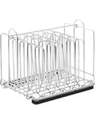 EVERIE Weighted Sous Vide Rack Divider, Improved Vertical Mount Stops Wobbling, 7 Stainless Steel Dividers