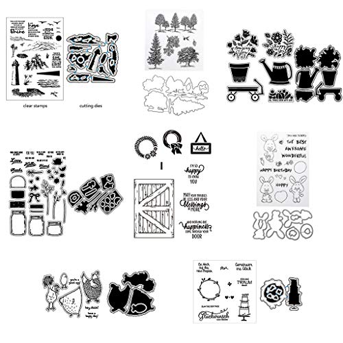 Itlovely Trees DIY Cutting Dies Stencil DIY Scrapbooking Embossing Paper Card Decor New