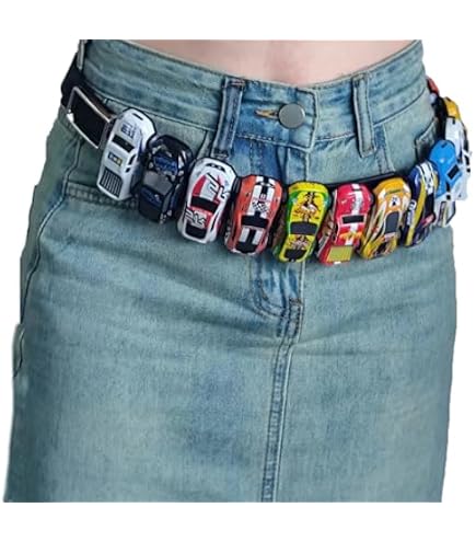 ARPHTYL Toy Car Cute Y2k Belt Retro Vintage 2000s Fancy Belts