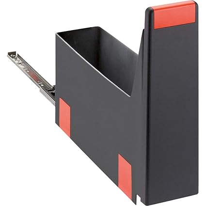 FRANKE Sorter von Abfällen Cube 10 134.0039.317, 34,8 x 9,3 x 40,7 cm, schwarz