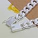 NYKKOLA Beautiful Jewellery 925 Solid Silver Classic Design Bracelet For Women Mens