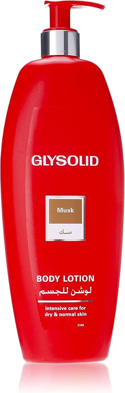 Glysolid Body Lotion Classic With Musk 500 ML Nourishing Hydration