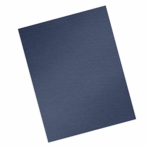 Grain-Texture Paper Binding Covers - 16-Mil Thickness - Eco-Friendly - Variety of Sizes & Colors - For Business Reports and Proposals - 100 Individual Sheets