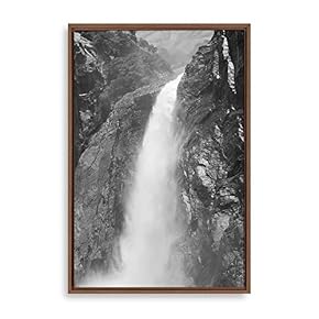 Framed Waterfall Home Artwork for Living Room Bedroom